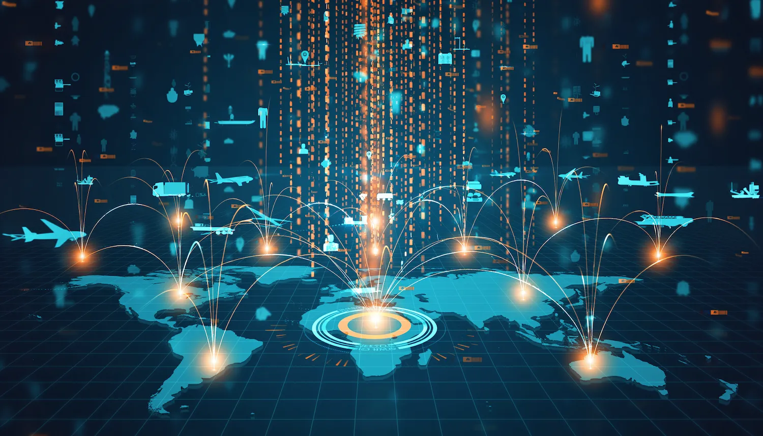 Real-time situational awareness interface showing unified intelligence across global operations.